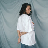 The World Showcase Oversized Tee in White