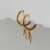 The Second Star Hoops in Titanium