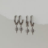 The Second Star Hoops in Titanium