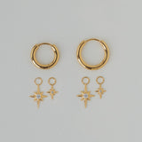The Second Star Hoops in Titanium