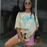 The Park Bears Oversized Tee in Butter Yellow