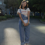 The Hundred Acre Wood Ruffle Trim Baby Tee in Sand