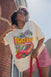 The Racers Oversized Tee in Butter Yellow