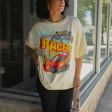 The Racers Oversized Tee in Butter Yellow