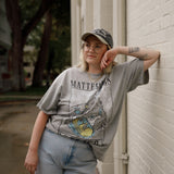 The Matterhorn Oversized Tee in Heather Grey