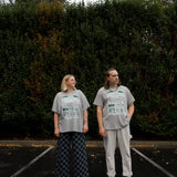 The Mansion Oversized Tee in Heather Grey