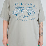 The Indiana Oversized Tee in Sage