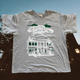 The Mansion Oversized Tee in Heather Grey