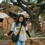 The Thunder Oversized Tee in Heather Grey