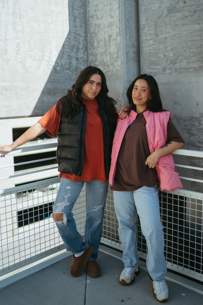 The Basic Oversized Tee in Sienna