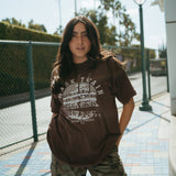 The Mark Twain Oversized Tee in Mocha