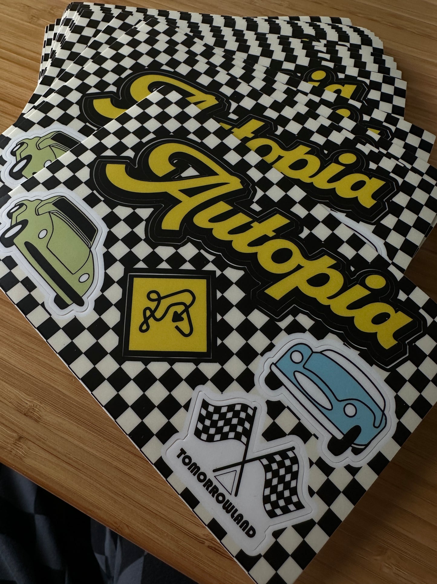 The Autopia Sticker Sheet – Subtle Dust