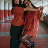 The M Mouse Oversized Tee in Sienna