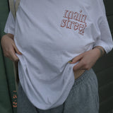 The Main Street Oversized Tee in White