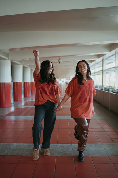 The M Mouse Oversized Tee in Sienna