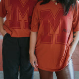The M Mouse Oversized Tee in Sienna